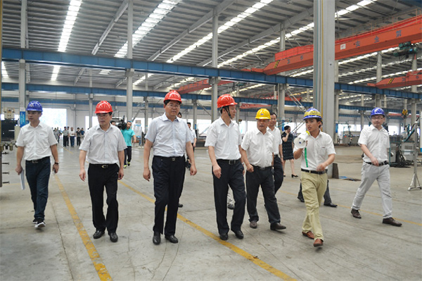 淮北市委书记黄晓武一行调研z6com·尊龙(中国)时凯集团矿装