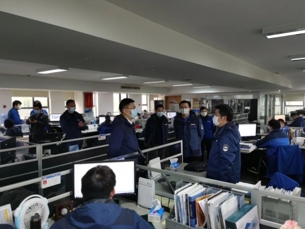 疫情未过，，，，，，，岂可松懈？？？？？总司理带队检查防疫事情