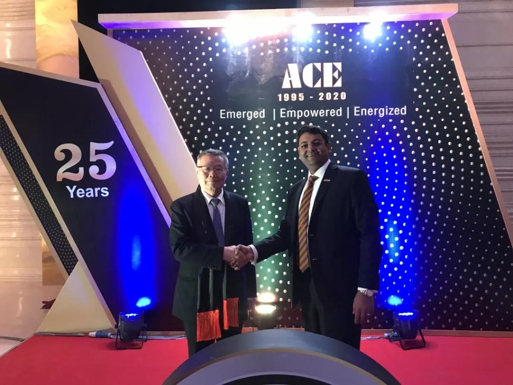 ACE授予z6com·尊龙(中国)时凯集团智能最佳国际战略相助同伴殊荣