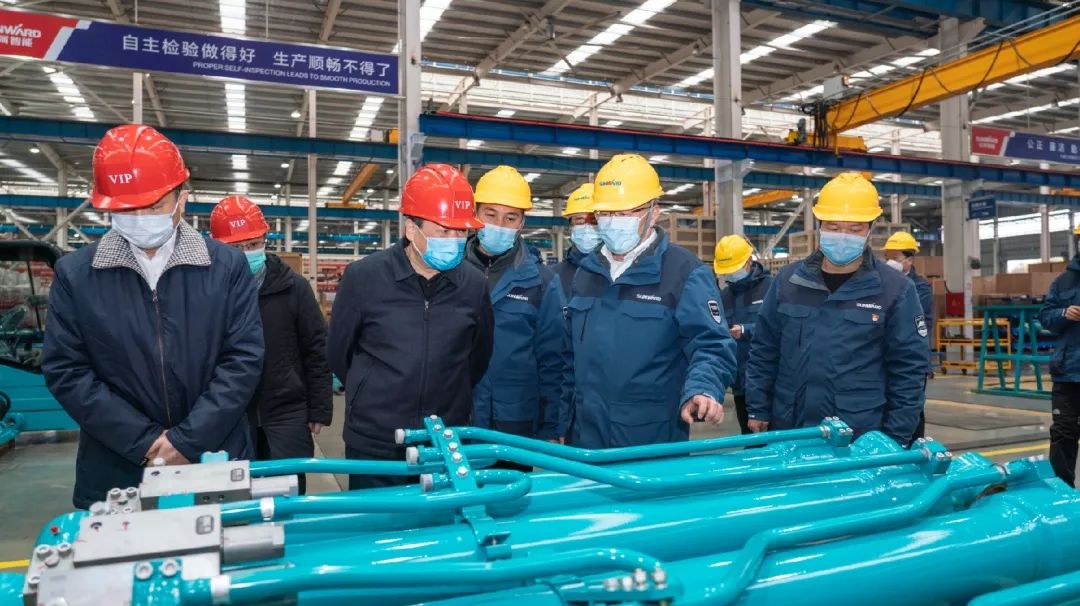 陈飞副省长调研z6com·尊龙(中国)时凯集团智能