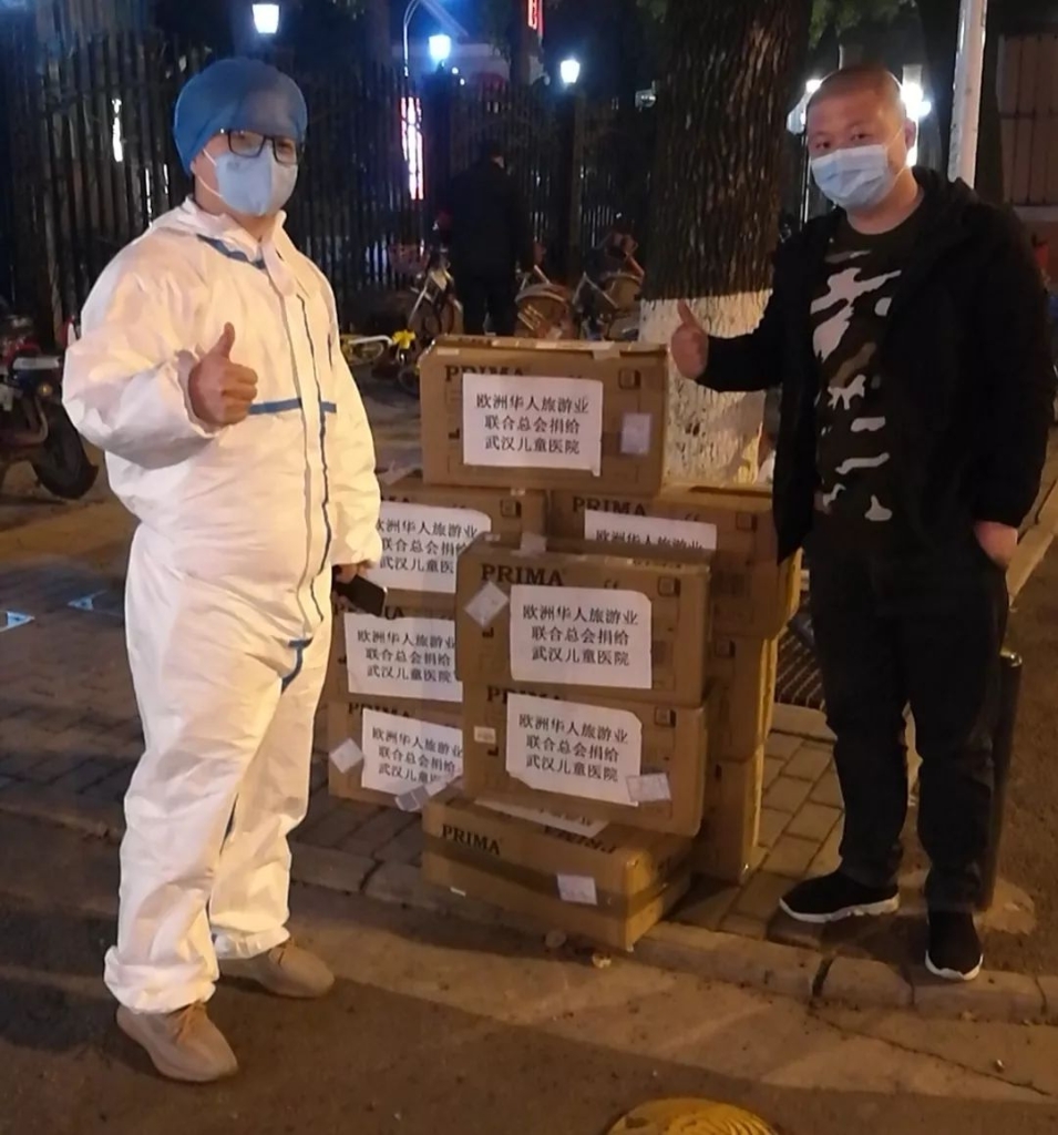 z6com·尊龙(中国)时凯集团飞机完成防疫物资紧迫转运使命