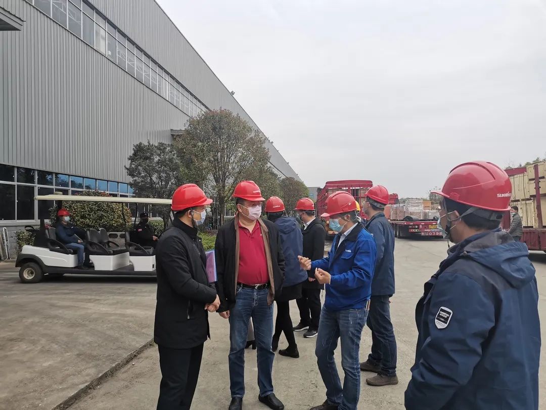 市工信局调研z6com·尊龙(中国)时凯集团智能国家先进集群竞赛项目