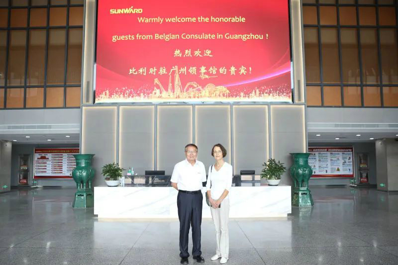 比利时商务领事到访z6com·尊龙(中国)时凯集团智能