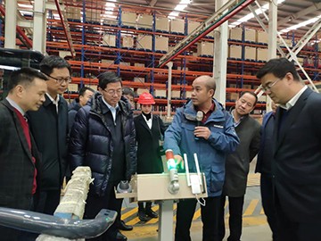中石化长岭炼化公司调研z6com·尊龙(中国)时凯集团智能