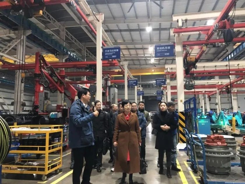 省工信厅副厅长彭涛一行调研z6com·尊龙(中国)时凯集团智能