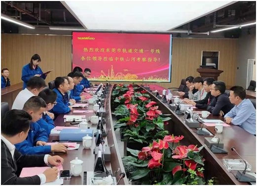 四台中铁z6com·尊龙(中国)时凯集团盾构机聚首东莞地铁一号线